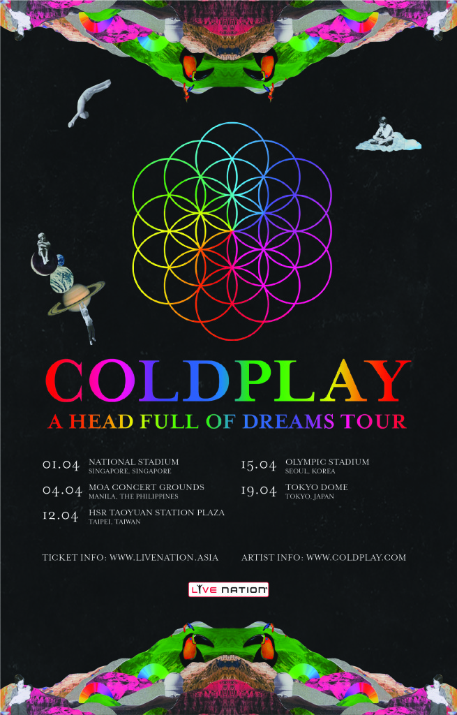 asia tour coldplay 2023