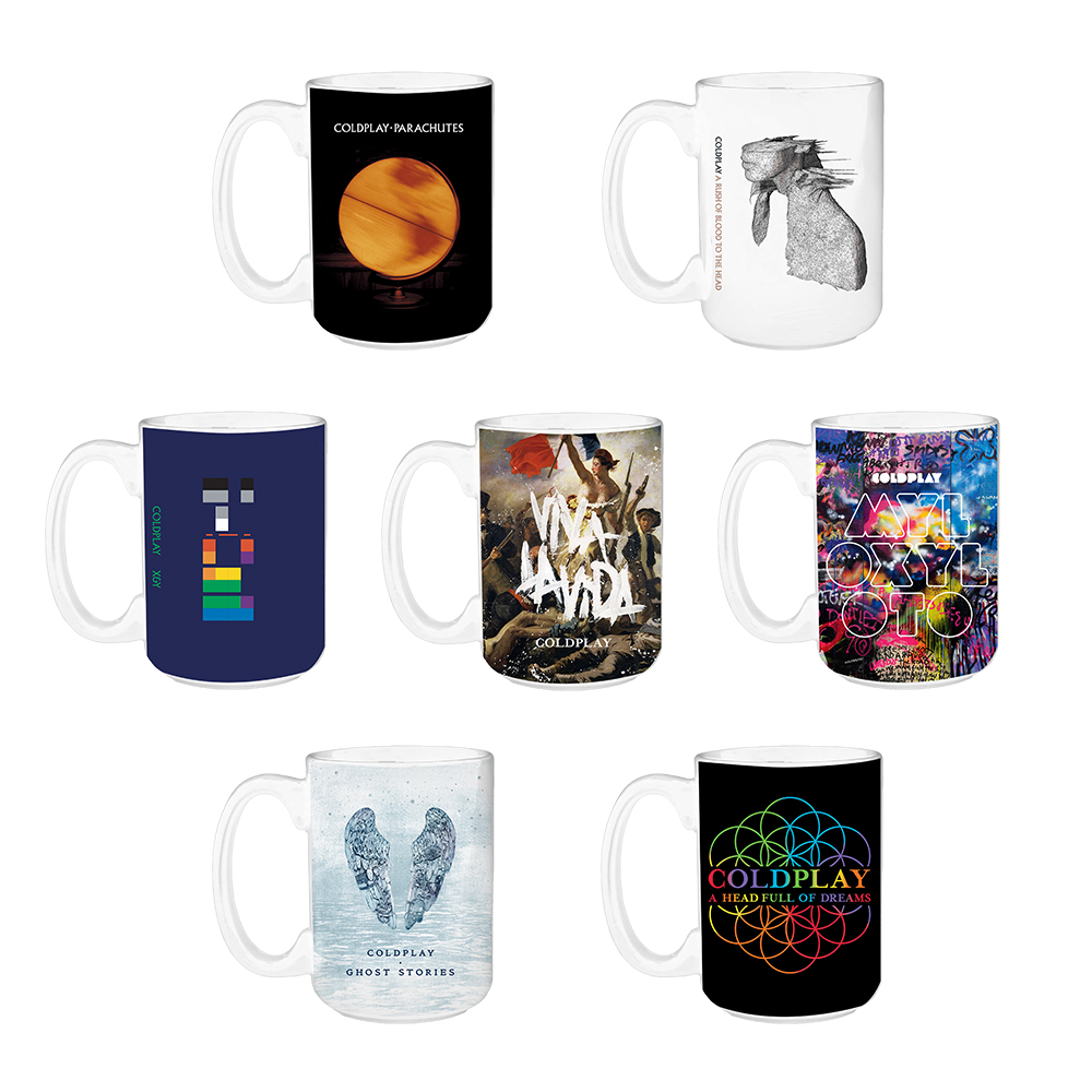 Sale in Coldplay Store + album mugs