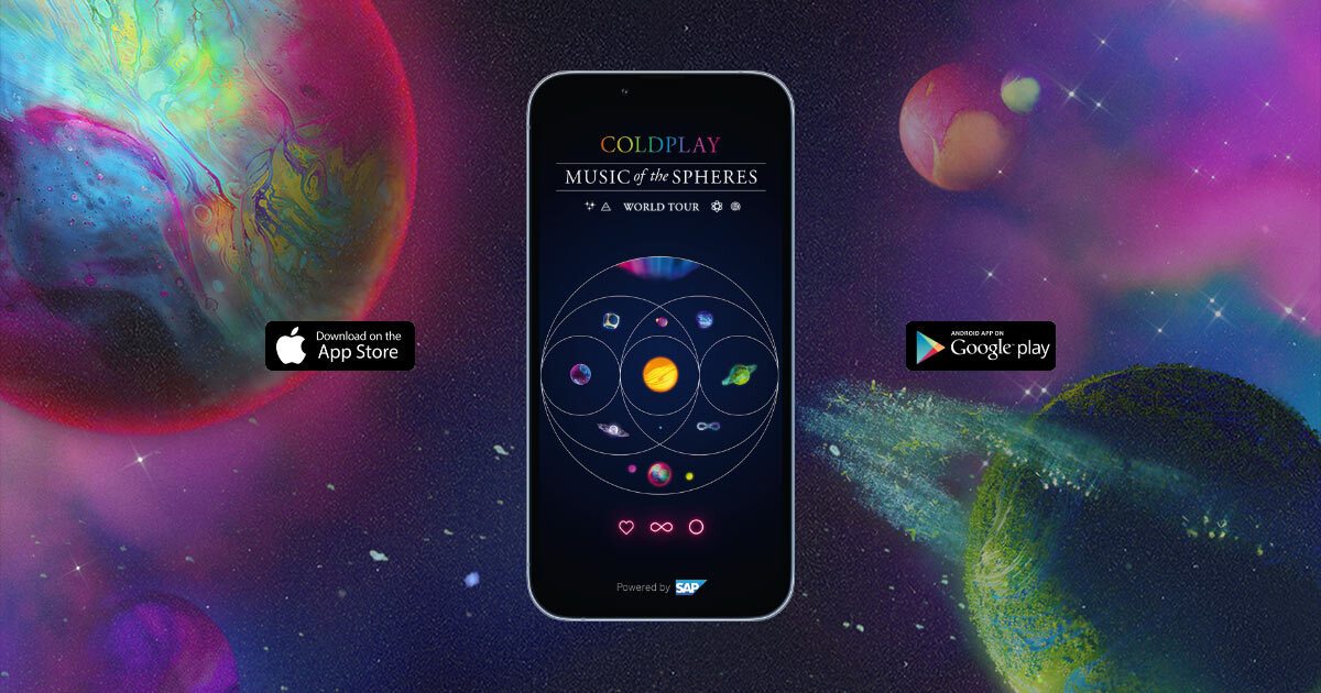 World Tour App | Coldplay