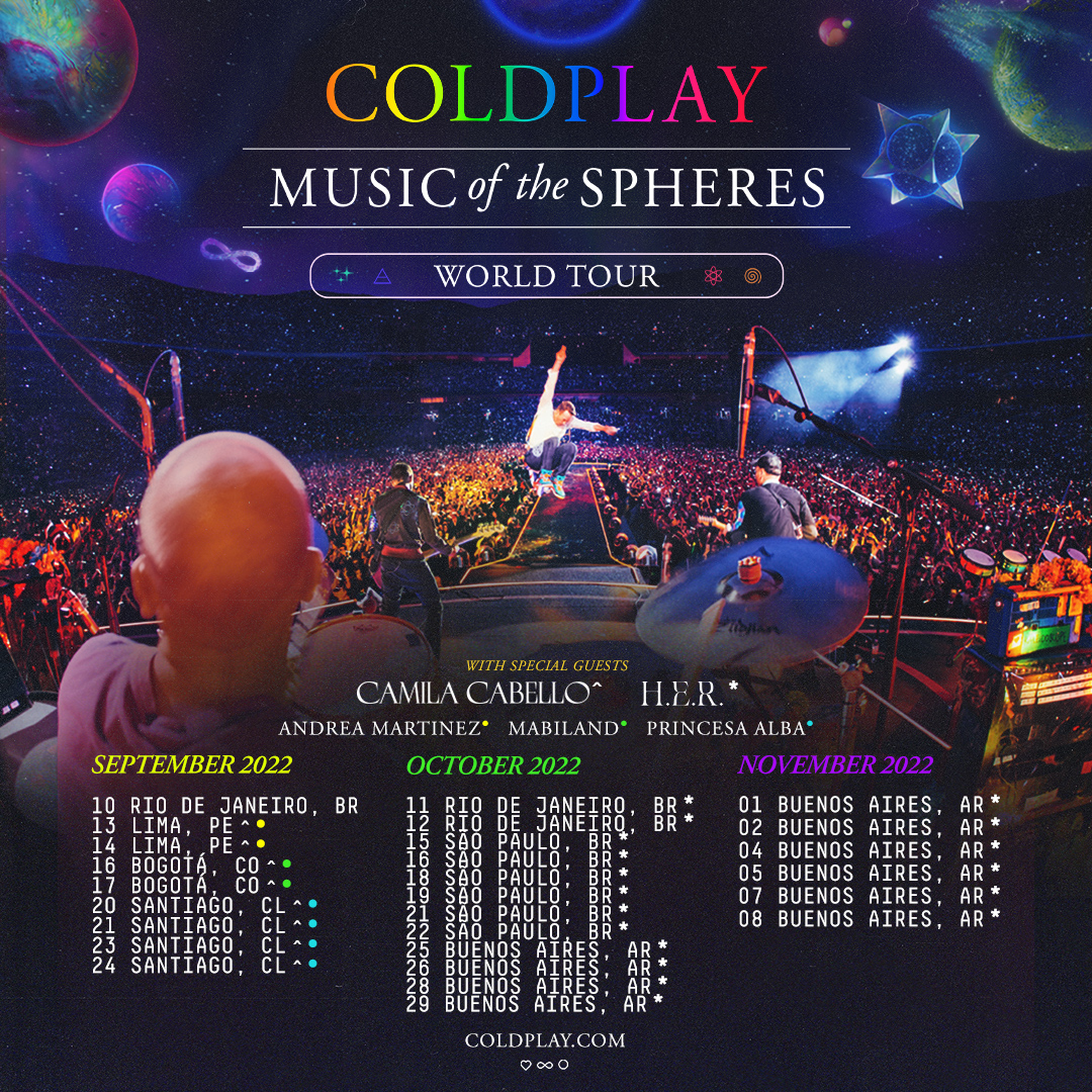 coldplay tour 2023 setlist manchester